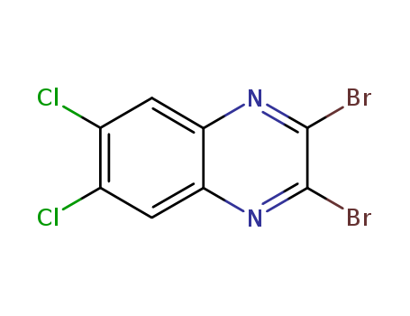 Quinoxaline, 2,3-dibromo-6,7-dichloro-