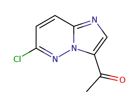 1- (6-CHLOROIMIDAZO [1,2-B] 피라진 -3-YL)-에타 논