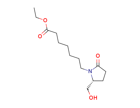ethyl 7-[(2R)-2-(hydroxymethyl)-5-oxo-1-pyrrolidinyl]heptanoate CAS No.346672-97-7