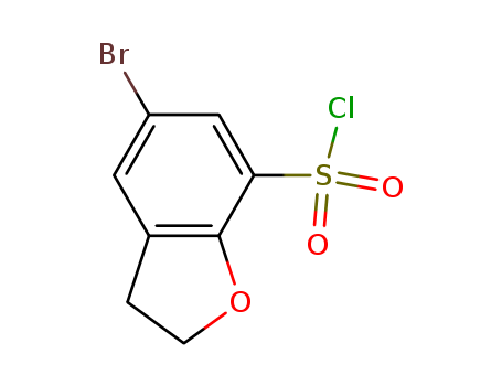 5-Bromo-2,3-dihydrobenzo[b]furan-7-sulfonyl chloride, 97%