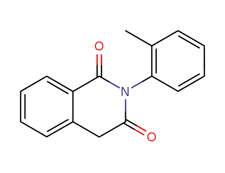 Molecular Structure of 101273-81-8 (2-O-TOLYL-4H-ISOQUINOLINE-1,3-DIONE)