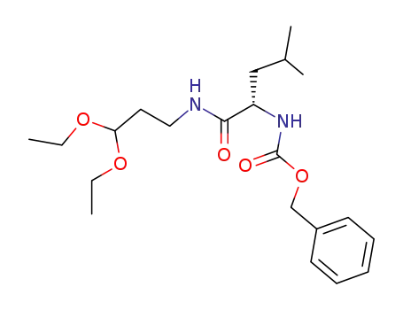 [(S)-1-(3,3-Diethoxy-propylcarbamoyl)-3-methyl-butyl]-carbamic acid benzyl ester