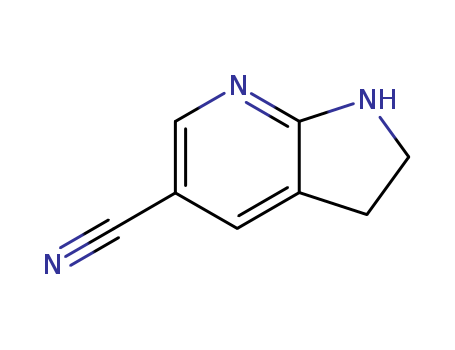2,3-dihydro-1H-Pyrrolo[2,3-b]pyridine-5-carbonitrile