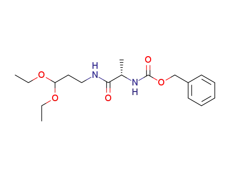 [(S)-1-(3,3-Diethoxy-propylcarbamoyl)-ethyl]-carbamic acid benzyl ester