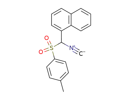 Molecular Structure of 263389-18-0 (1-[ISOCYANO-(TOLUENE-4-SULFONYL)-METHYL]-NAPHTHALENE)
