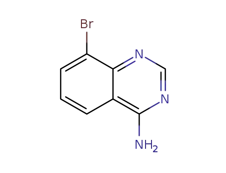 Molecular Structure of 1260657-19-9 (8-bromoquinazolin-4-amine)