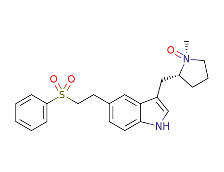 (1S,2R)-3-[(1-methyl-2-pyrrolidinyl)methyl]-5-[2-(phenylsulfonyl)ethyl]-N-oxide-1H-indole