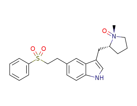 (1R,2R)-3-[(1-methyl-2-pyrrolidinyl)methyl]-5-[2-(phenylsulfonyl)ethyl]-N-oxide-1H-indole
