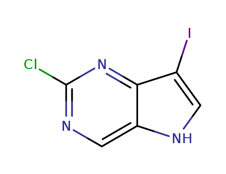 2-Chloro-7-iodo-5H-pyrrolo[3,2-d]pyrimidine 1152475-50-7