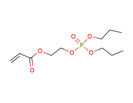 2-Propenoic acid, 2-[(dipropoxyphosphinyl)oxy]ethyl ester