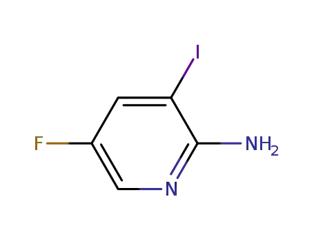 Molecular Structure of 823218-51-5 (5-FLUORO-3-IODO-PYRIDIN-2-YLAMINE)