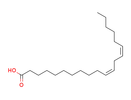 Molecular Structure of 2091-39-6 (11C,14C-EICOSADIENOIC ACID)