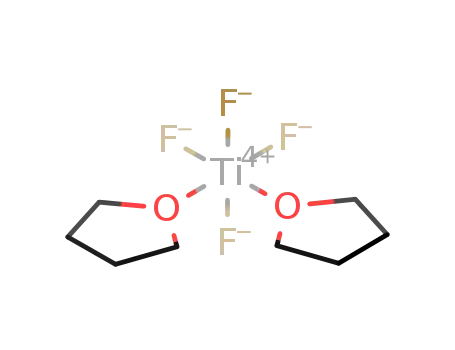 Molecular Structure of 30116-61-1 (cis-[(THF)<sub>2</sub>TiF<sub>4</sub>])