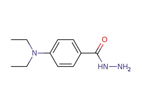 Molecular Structure of 100139-54-6 (4-(DIETHYLAMINO)BENZHYDRAZIDE)