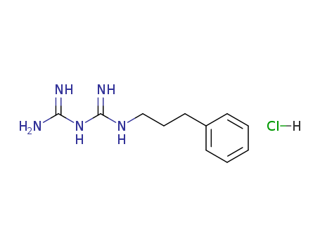 Imidodicarbonimidicdiamide, N-(3-phenylpropyl)-, hydrochloride (1:1) cas  2113-10-2