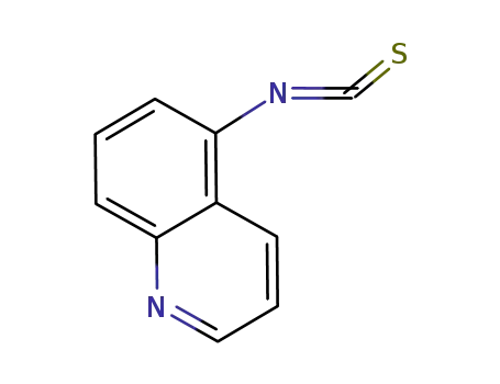 Molecular Structure of 1001183-84-1 (5-isothiocyanatoquinoline)