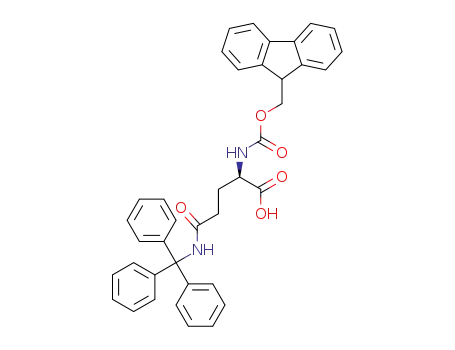 Molecular Structure of 200623-62-7 (N-Fmoc-N'-trityl-D-glutamine)
