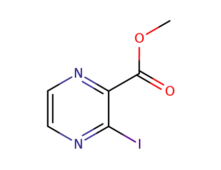 Molecular Structure of 173290-17-0 (Methyl 3-iodopyrazine-2-carboxylate)