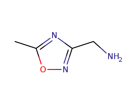 Molecular Structure of 54435-03-9 ((5-methyl-1,2,4-oxadiazol-3-yl)methylamine hydrochloride)