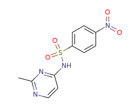 4-nitro-benzenesulfonic acid-(2-methyl-pyrimidin-4-ylamide)