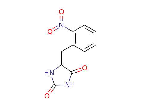 2,4-Imidazolidinedione, 5-[(2-nitrophenyl)methylene]-, (E)-