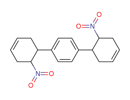 Molecular Structure of 34668-19-4 (1,4-bis(6-nitrocyclohex-3-en-1-yl)benzene)