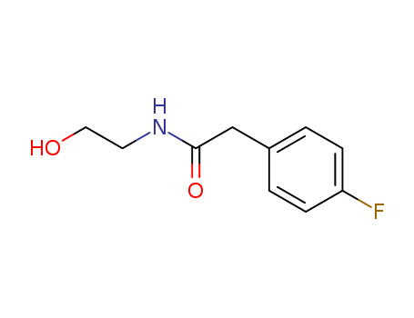 Benzeneacetamide, 4-fluoro-N-(2-hydroxyethyl)-