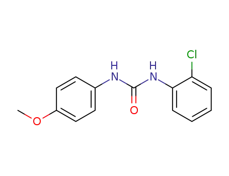 Molecular Structure of 50906-31-5 (1-(2-chlorophenyl)-3-(4-methoxyphenyl)urea)