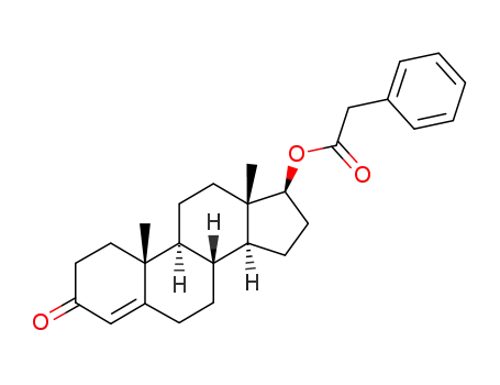 Molecular Structure of 5704-03-0 (Testosterone phenylacetate)