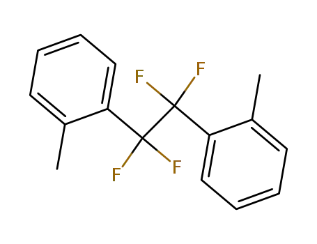 Benzene, 1,1'-(1,1,2,2-tetrafluoro-1,2-ethanediyl)bis[2-methyl-