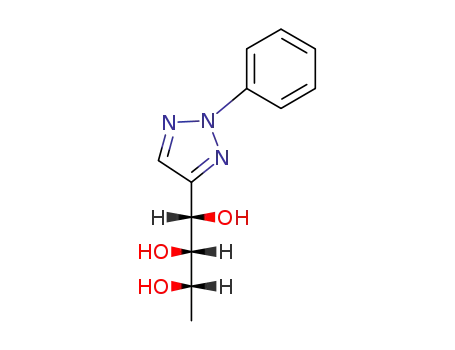 1-(2-phenyl-2H-1,2,3-triazol-4-yl)butane-1,2,3-triol