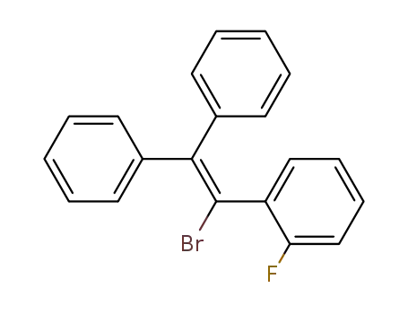 Molecular Structure of 796-12-3 (1-(1-bromo-2,2-diphenylethenyl)-2-fluorobenzene)