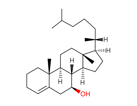 475-32-1,7β-Hydroxycholest-4-ene,pseudocholesterol;isocholesterol;