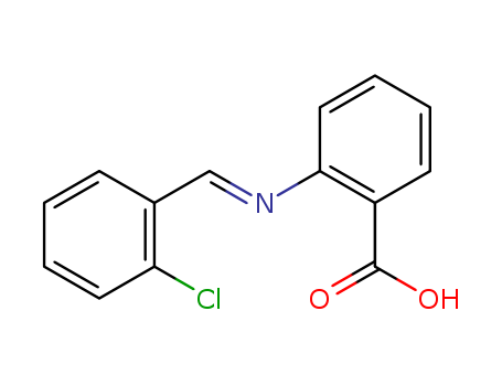 2-[(2-chlorophenyl)methylideneamino]benzoic acid cas  42027-37-2