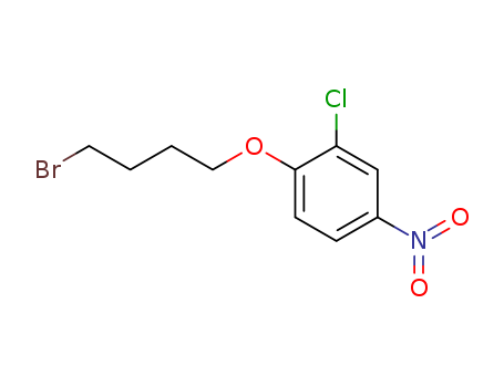 Benzene,1-(4-bromobutoxy)-2-chloro-4-nitro- cas  22197-83-7