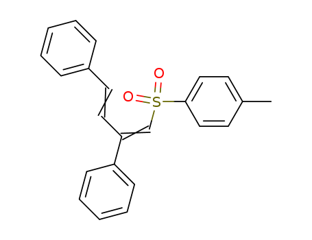 Benzene,1-[(2,4-diphenyl-1,3-butadien-1-yl)sulfonyl]-4-methyl- cas  3048-30-4