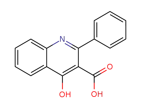 Molecular Structure of 13180-35-3 (4-oxo-2-phenyl-1,4-dihydroquinoline-3-carboxylic acid)