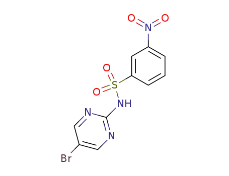 3-nitro-benzenesulfonic acid-(5-bromo-pyrimidin-2-ylamide)
