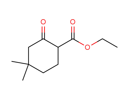 Molecular Structure of 36168-42-0 (ethyl 4,4-dimethyl-2-oxocyclohexanecarboxylate)
