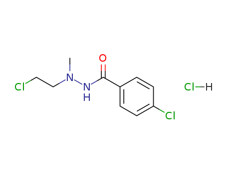 Benzoic acid,4-chloro-, 2-(2-chloroethyl)-2-methylhydrazide, hydrochloride (1:1) cas  10496-06-7