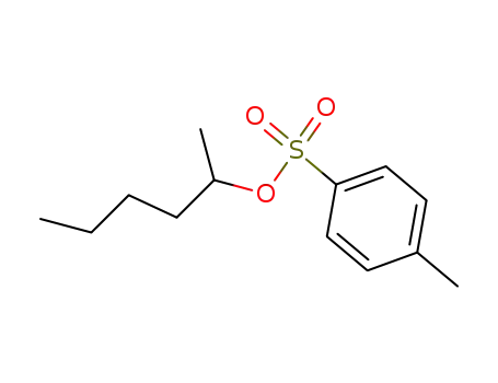 Molecular Structure of 4563-91-1 (2-Hexanol, 4-methylbenzenesulfonate)