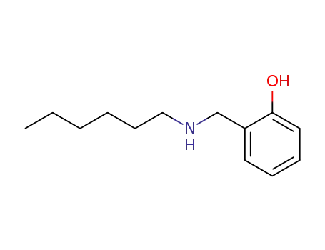 Molecular Structure of 108098-37-9 (2-[(hexylamino)methyl]phenol)