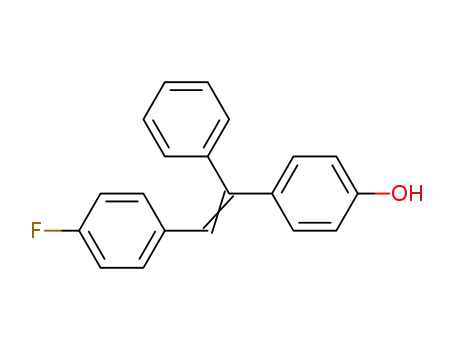 p-(p-Fluoro-alpha-phenylstyryl)phenol