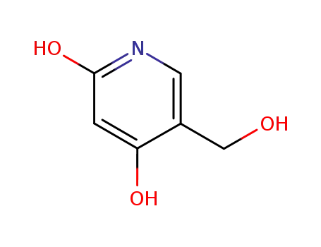 Molecular Structure of 143834-60-0 (2,4-DIHYDROXY-5-HYDROXYMETHYLPYRIDINE)