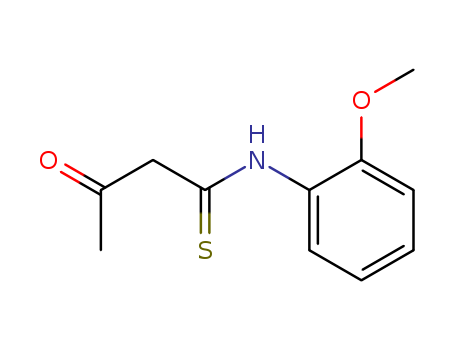 Butanethioamide, N-(2-methoxyphenyl)-3-oxo-