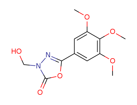 73484-66-9,3-(hydroxymethyl)-5-(3,4,5-trimethoxyphenyl)-1,3,4-oxadiazol-2(3H)-one,