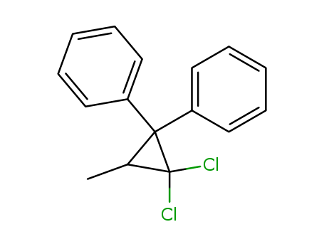 Benzene, 1,1'-(2,2-dichloro-3-methylcyclopropylidene)bis-