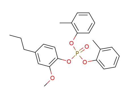 Phosphoric acid, 2-methoxy-4-propylphenyl bis(2-methylphenyl) ester