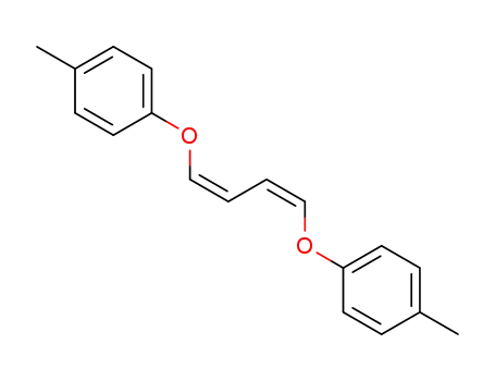 Benzene, 1,1'-[1,3-butadiene-1,4-diylbis(oxy)]bis[4-methyl-, (Z,Z)-