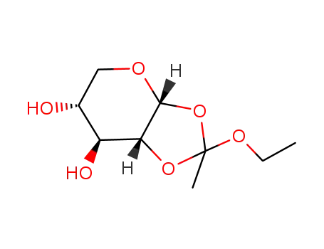 Molecular Structure of 799794-98-2 (alpha-D-Xylopyranose, 1,2-O-(1-ethoxyethylidene)- (9CI))